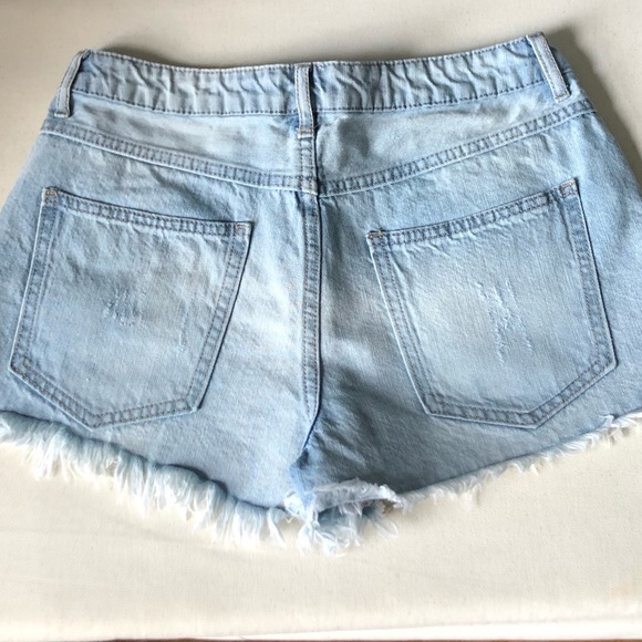 Forever21 Mid-Waist Denim Shorts - Picture 2 of 5